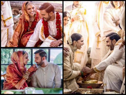 NEW INSIDE WEDDING PICS OUT! Deepika Padukone & Ranveer Singh DANCE, LAUGH & PERFORM RITUALS! 