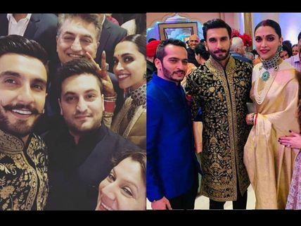 Inside Pics From Ranveer Singh -Deepika Padukone Reception: It Was Raining Selfies & Pictures!