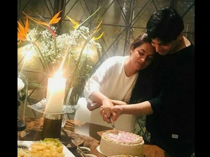 Fawad Khan & His Wife Celebrate 13 Years Of Togetherness; Their Picture Spells 'True Love' In Bold!