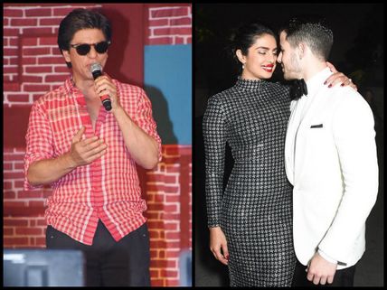 COLD WAR NOT OVER YET? Shahrukh Khan SNUBS Priyanka Chopra; IGNORES Question On Her Wedding