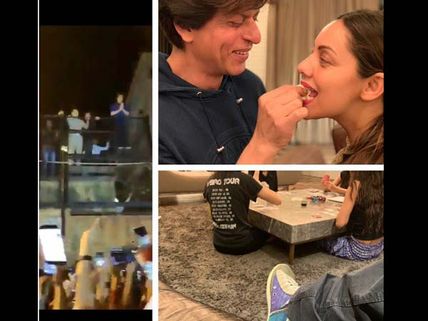 Shahrukh Khan's 53rd Birthday Celebrations: From Feeding Cake To Gauri To Meeting 'Family Of Fans'