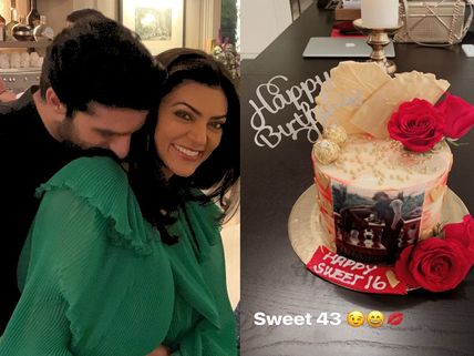 Sushmita Sen's Birthday Celebration Was All Things Love; Courtesy BF Rohman Shawl & Family!