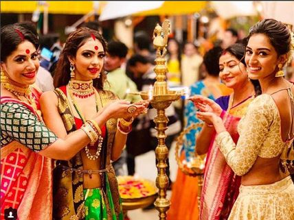 KZK 2’s Erica, Pooja & Ishqbaaz’s Surbhi Deck Up For Diwali; Arjun Bijlani & Family Wish Fans