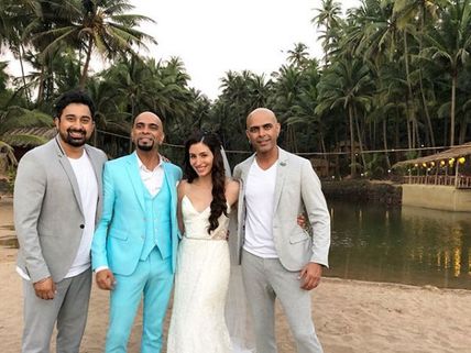 Raghu Ram & Natalie Di Luccio's White Wedding In Goa Is No Less Than A Fairy Tale! INSIDE PICS