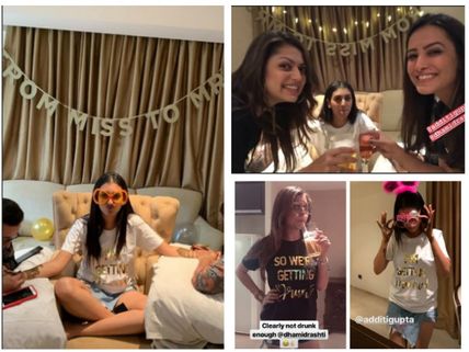 Additi Gupta’s Mehendi Ceremony: Drashti Dhami, Anita Hassanandani, Kritika-The Girls Have A Blast!