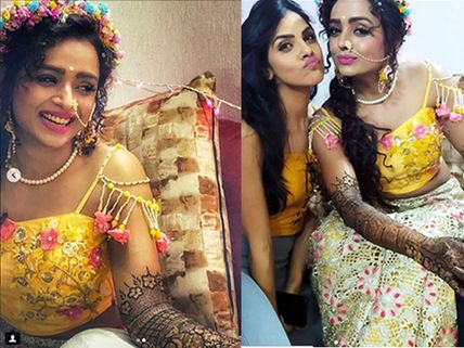 Yeh Rishta Kya Kehlata Hai's Parul Chauhan Makes For A Beautiful Bride In Mehendi Ceremony PICS!