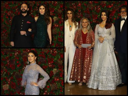 Deepika-Ranveer's Reception: Aishwarya Rai Bachchan, Kareena Kapoor & Anushka Sharma TURN HEADS!