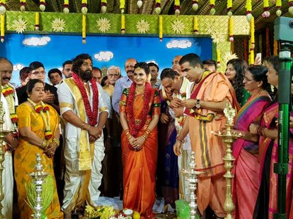 Dhruva Sarja Engagement Photos: The ‘Action Prince’ Gets Engaged, Darshan Attends The Ceremony