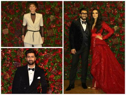 Deepika Padukone & Ranveer Singh Reception: Kalki Koechlin, Vicky Kaushal & Nimrat Kaur Attend!