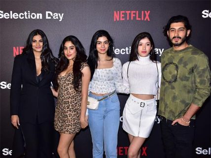 Pics: Janhvi, Khushi, Shanaya, Sanya, Fatima Others Attend Netflix Series’ Selection Day Screening!