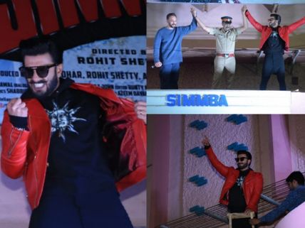 Ranveer Singh Celebrates Simmba’s Release With Audience; Climbs Onto Theatre’s Canopy & Let’s Loose!