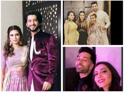 Ishqbaaz's Nakuul Mehta, Jankee, Mansi & Others Attend Kunal Jaisingh-Bharati’s Sangeet & Engagement