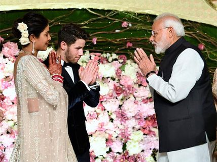 Prime Minister Narendra Modi Wishes Priyanka Chopra & Nick Jonas A Happy Married Life! Pic