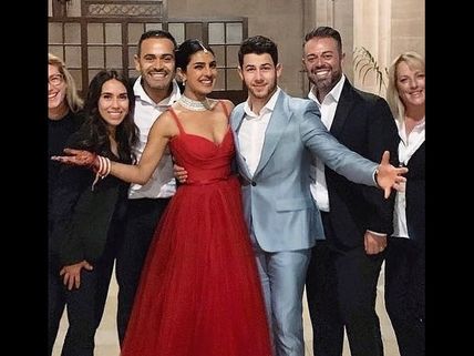 Priyanka Chopra- Nick Jonas Look Picture Perfect In These Pics From Their Wedding After-Party!