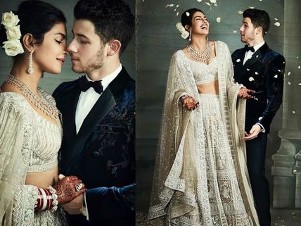 Priyanka Chopra- Nick Jonas Look Madly In Love In These Candid Photos From Their Wedding Reception!
