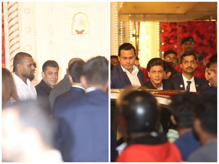Shahrukh & Salman Khan Arrive At Isha Ambani & Anand Piramal's Wedding Ceremony! 