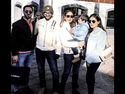 Taimur Ali Khan Enjoys The Winter Chill In Gstaad With Parents Saif-Kareena! 