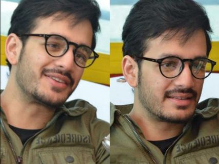 A Smart And Charming Akhil Akkineni Promotes Mr Majnu; View Pics