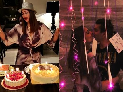 Bipasha Basu Rings In Her B'day With A Passionate Kiss With Karan Singh Grover & Some Yummy Cakes!
