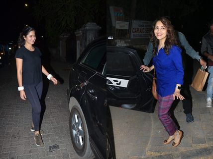 Katrina Kaif Goes For A Run; Madhuri Dixit Snapped Looking Radiant