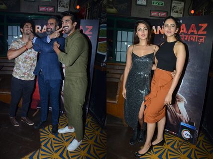 Pics: Saqib Saleem, Rhea Chakraborty, Aahana Kumra Attend Rangbaaz Success Bash