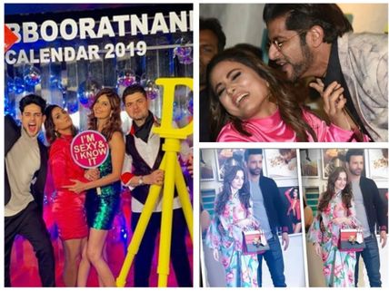 Hina Khan, Priyank Sharma, Karanvir, Ankita Lokhande & Others At Dabboo Ratnani’s Calendar Launch