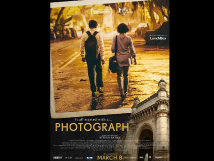 Photograph Teaser Poster: Nawazuddin Siddiqui- Sanya Malhotra Walk Together On A  Lonely Street