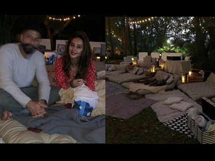 Shibani Dandekar Surprises Farhan Akhtar With A Romantic Date Night On His Birthday! [PICS]