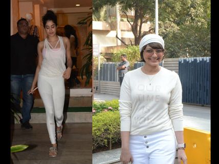 Pics! Sonali Bendre Visits Facebook HQ; Janhvi Kapoor Snapped Out And About 