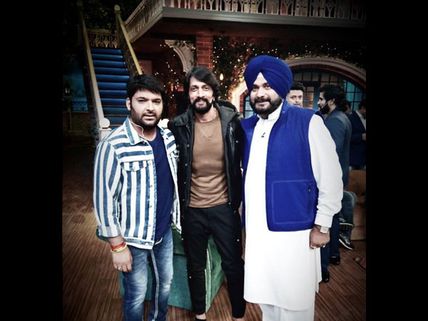 PICS! Kiccha Sudeep Graces The Kapil Sharma Show Ahead Of Pailwaan; Thanks The Comedy King