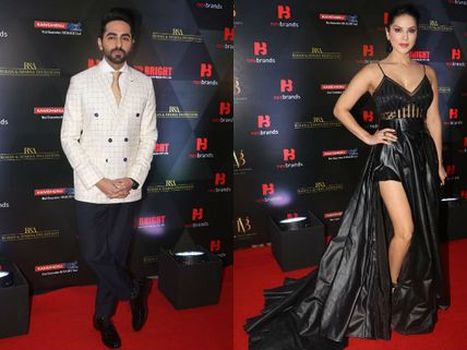Ayushmann Khurrana & Sunny Leone’s Entries At Annual Brand Vision Awards Will Make Your Eyes Pop!