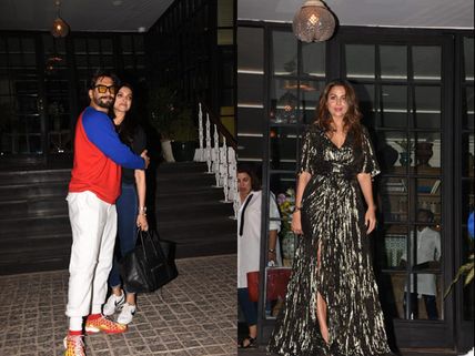 Deepika Padukone & Ranveer Singh Head Out To The City; B’Day Girl Amrita Arora Parties With Friends