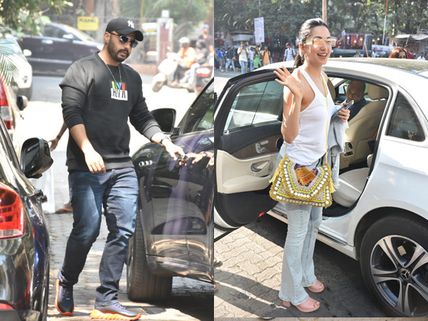 Arjun Kapoor Snapped At Rumored Girlfriend Malaika Arora’s House; Kiara Advani Goes Out For Lunch