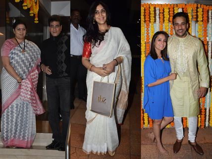 Ekta Kapoor’s Baby’s Naming Ceremony Pics: Smriti Irani, Sakshi Tanwar, Rohit-Anita Attend!