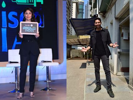 Kareena Kapoor Khan Attends Swasth Immunized India Campaign; Gully Boy Siddhant Chaturvedi Snapped