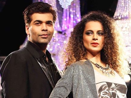 Kangana Ranaut LIKES Karan Johar; Says He Is In Your Face Whatever He Is!