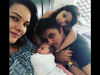 First Picture Of Mohit Suri & Udita Goswami's Baby Boy Karma Is Here!