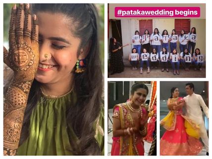 Ek Duje Ke Vaaste Actress Palak Jain Looks Vibrant At Mehendi & Sangeet Ceremonies (Inside Pics)