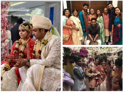 Palak Jain & Tapasvi Mehta Get Hitched; Kunal Jaisingh-Bharti Kumar, Shweta Kawaatra & Others Attend