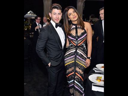 Priyanka Chopra- Nick Jonas Drop Major Couple Goals At Winter Gala In Beverley Hills! [SEE PICTURES]