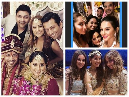 Abhishek Sharma Marries Shibani Dandekar's Sister Apeksha; Karan Kundra, Indraneil & Others Attend