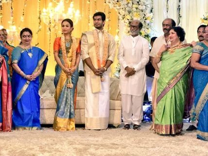 Soundarya Rajinikanth & Vishagan Are A Perfect Couple In These Pics From Pre-wedding Reception!