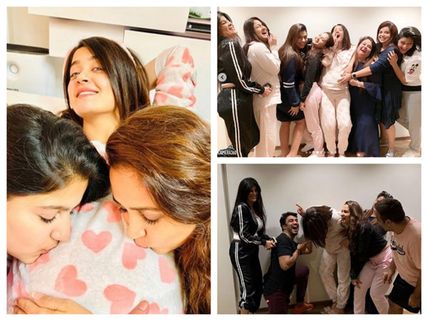 Surveen Chawla’s Pyjama-Themed Baby Shower Was A Fun Affair; Sharad-Keerti, Gazala & Others Attend!