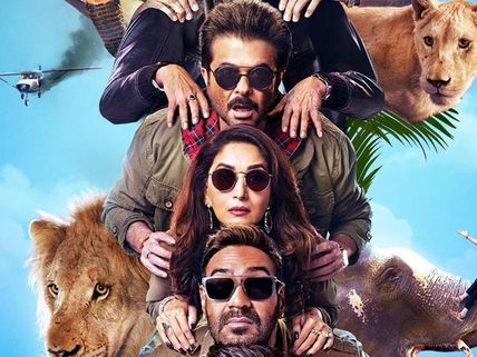 Total Dhamaal FIRST DAY (Friday) Box Office Collection: Ajay-Anil-Madhuri Film Creates Dhamaal At BO