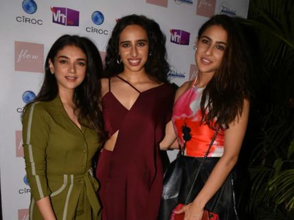 Sara Ali Khan And Aditi Rao Hydari Look Fabulous At Namrata Purohit’s Song Launch