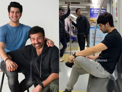 Sunny Deol's Son Karan Travels In Mumbai Metro To Commute To His Film's Sets; Check Out VIRAL VIDEO!