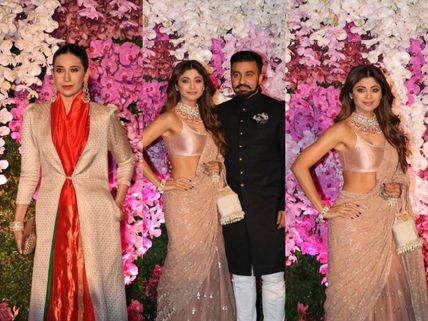 Karisma Kapoor, Shilpa Shetty & Others Attend Akash Ambani & Shloka Mehta's Wedding Reception! Pics