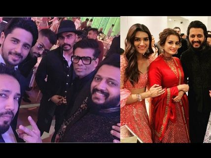 Inside Pics From Akash Ambani's Mangal Parv: Sidharth Malhotra, Karan Johar & Others Have A Blast