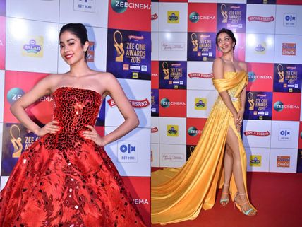 Zee Cine Awards 2019: Janhvi Kapoor Makes Us Go WOW, Kiara Advani Dons A Fabulous Yellow Gown