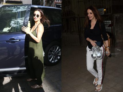 Malaika Arora And Sussanne Khan Look Like Divas After A Salon Session: See Pics!